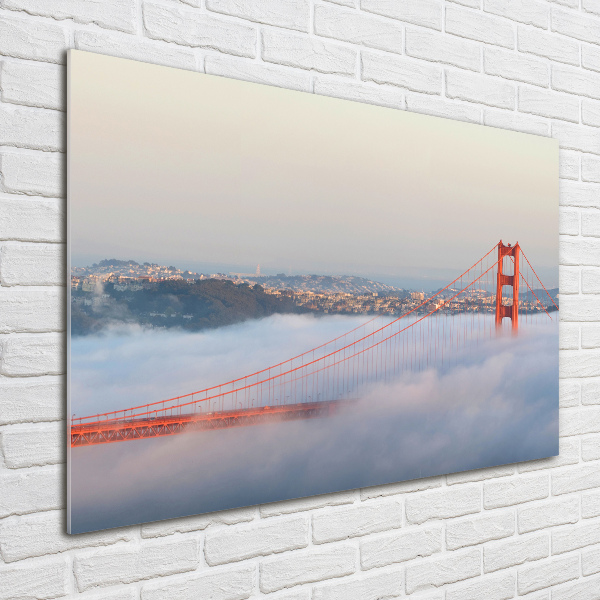 Quadro su vetro Ponte di San Francisco