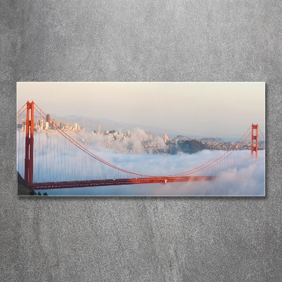 Quadro su vetro Ponte di San Francisco