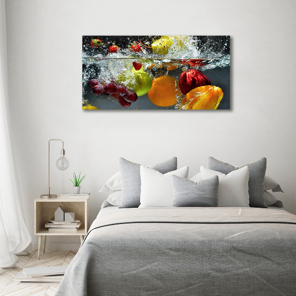 Quadro su vetro Frutta e verdura