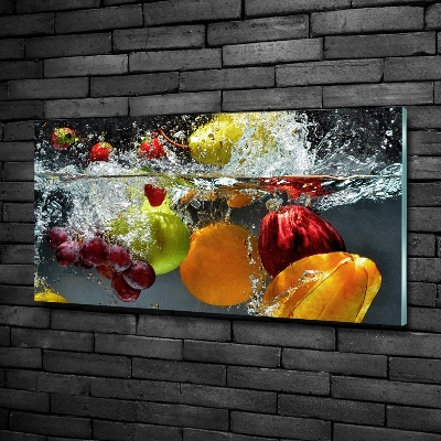 Quadro su vetro Frutta e verdura