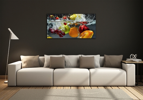 Quadro su vetro Frutta e verdura