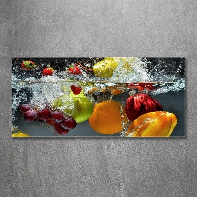 Quadro su vetro Frutta e verdura