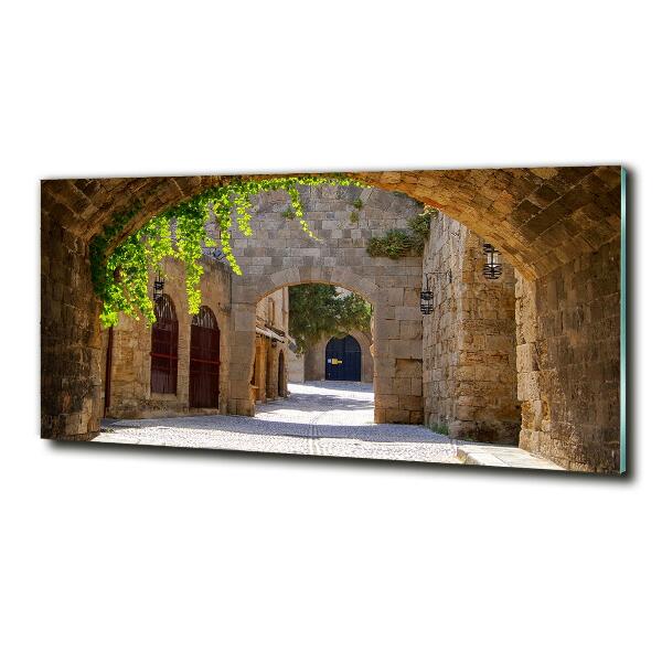 Quadro vetro Strade incantevoli