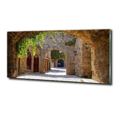 Quadro vetro Strade incantevoli