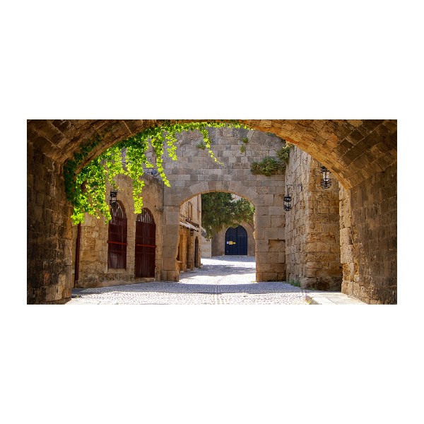 Quadro vetro Strade incantevoli