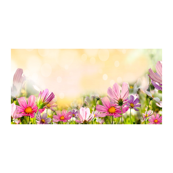 Quadro in verde Papaveri