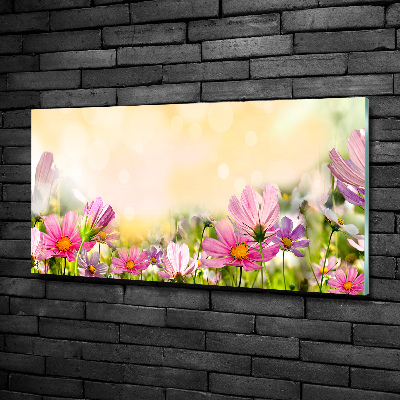 Quadro in verde Papaveri