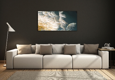 Quadro su vetro Semi di tarassaco