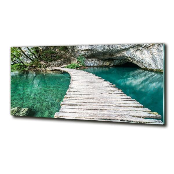 Quadro su vetro Laghi di Plitvice