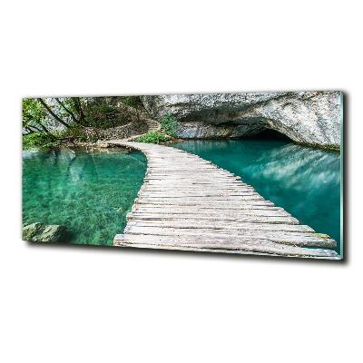 Quadro su vetro Laghi di Plitvice