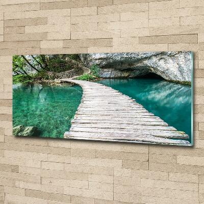 Quadro su vetro Laghi di Plitvice