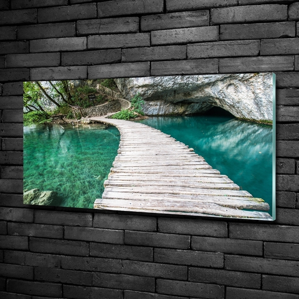 Quadro su vetro Laghi di Plitvice