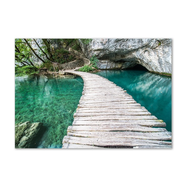 Quadro su vetro Laghi di Plitvice