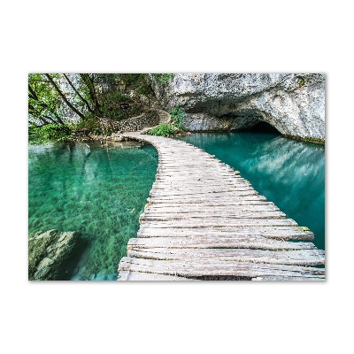 Quadro su vetro Laghi di Plitvice