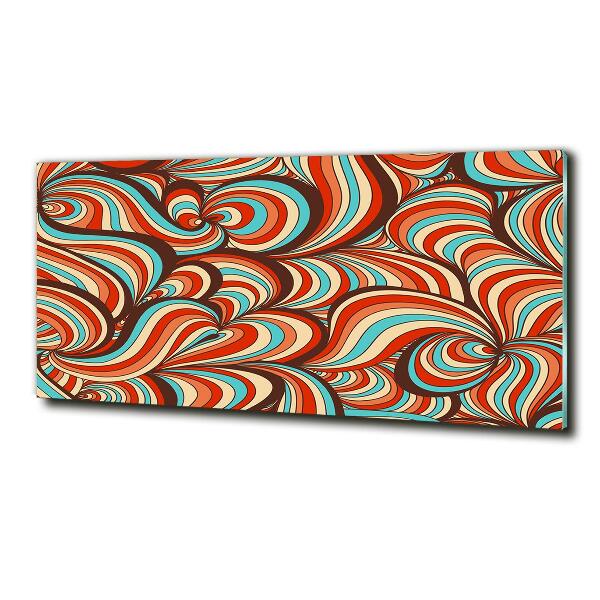 Quadro vetro Motivo a spirale