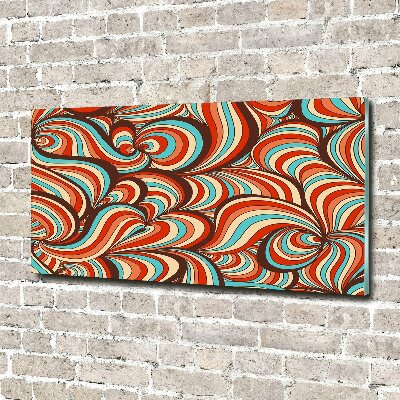 Quadro vetro Motivo a spirale