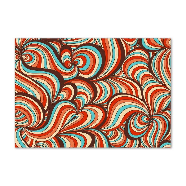 Quadro vetro Motivo a spirale