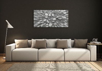 Quadro su vetro Astrazione 3D