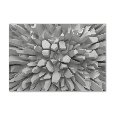 Quadro su vetro Astrazione 3D
