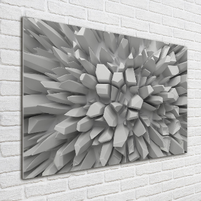 Quadro su vetro Astrazione 3D