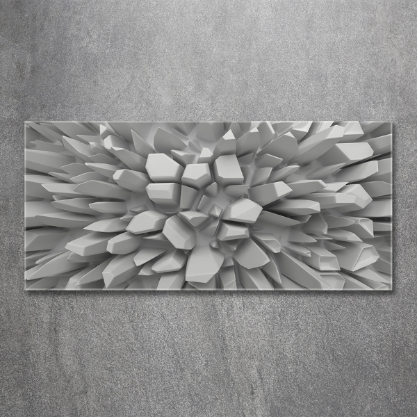 Quadro su vetro Astrazione 3D