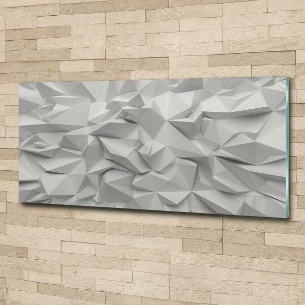 Quadro su vetro Astrazione 3D