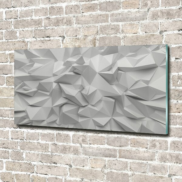 Quadro su vetro Astrazione 3D