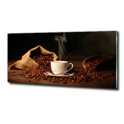 Quadro su vetro Caffè in tazza