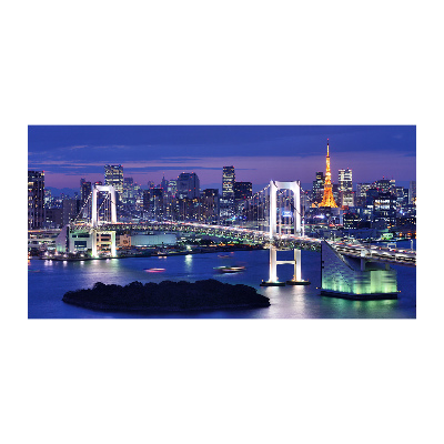 Quadro vetro Ponte di Tokyo