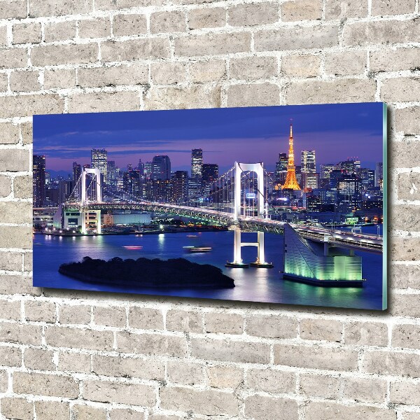 Quadro vetro Ponte di Tokyo