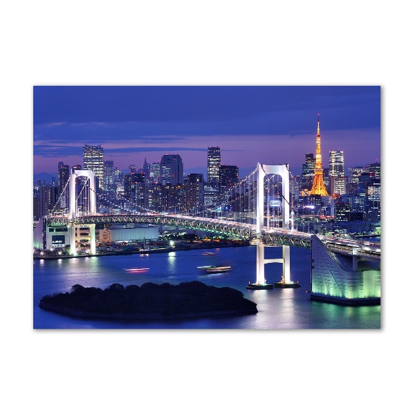 Quadro vetro Ponte di Tokyo