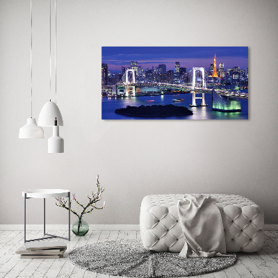 Quadro vetro Ponte di Tokyo