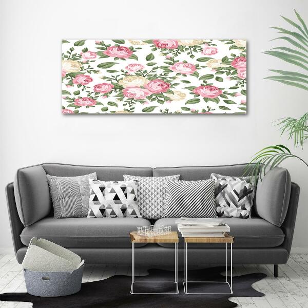Quadro in vetro Rose