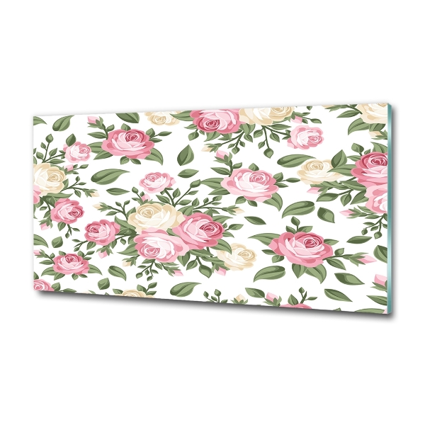 Quadro in vetro Rose