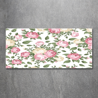 Quadro in vetro Rose