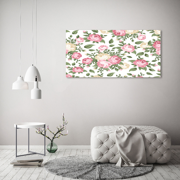 Quadro in vetro Rose