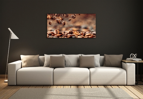 Quadro su vetro Chicchi di caffè
