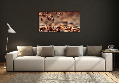 Quadro su vetro Chicchi di caffè