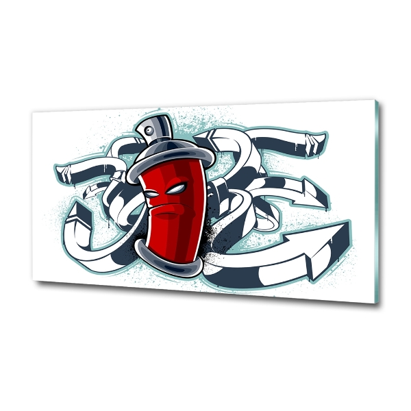 Quadro vetro Graffiti