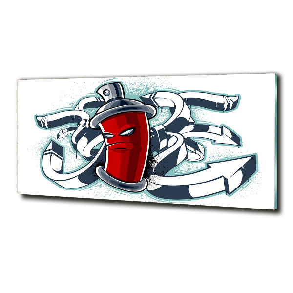 Quadro vetro Graffiti