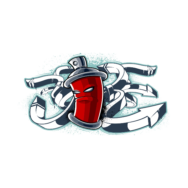 Quadro vetro Graffiti