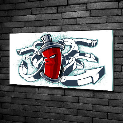 Quadro vetro Graffiti