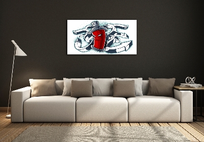 Quadro vetro Graffiti