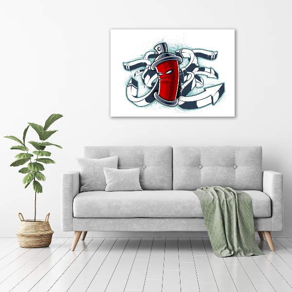 Quadro vetro Graffiti