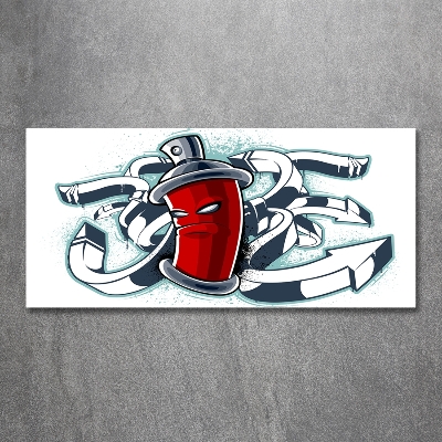 Quadro vetro Graffiti