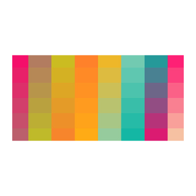 Quadro vetro Quadrati colorati