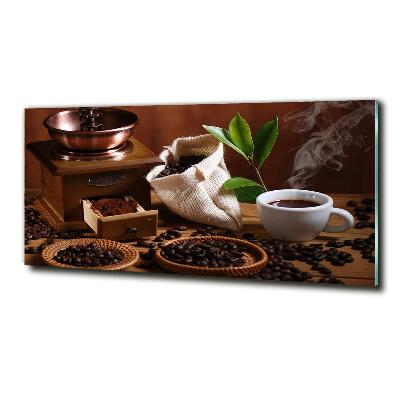 Quadro vetro Una tazza di espresso