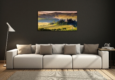 Quadro vetro Toscana, Italia