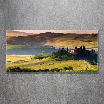 Quadro vetro Toscana, Italia
