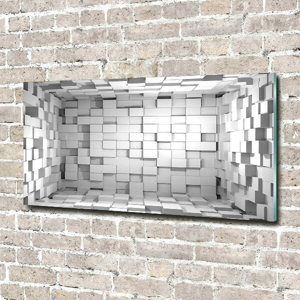 Quadro in vetro Cubi